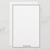 カスタム紙 便箋 (正面/裏面)