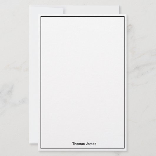 カスタム紙 便箋 (正面)