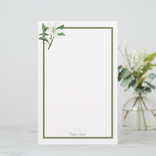 カスタム紙 便箋 (スタンド正面)