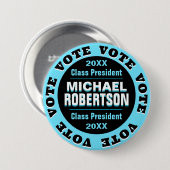 カスタム級大統領選挙テンプレートボタン 缶バッジ (正面&裏面)