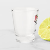 カスタム素晴らしい技術放射線技師 ショットグラス (左)