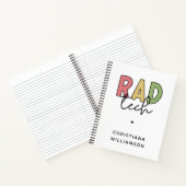 カスタム素晴らしい技術放射線技師 ノートブック (内部)