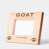 カスタム素晴らしチーム レーザー彫刻フレーム (左)