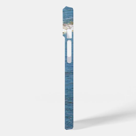 カスタム素晴らしブルーヘロンフロリダガルフウォーター名 Case-Mate iPhoneケース (裏面 / 左)