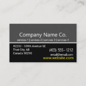 カスタム素朴パーソナライズされたBusiness Cardテンプレート 名刺 (正面)