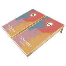 カスタム素朴ファームハウスファミリーモノグラム