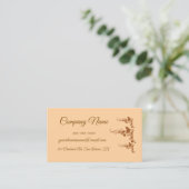 カスタム素朴ファームハシンプルウス 名刺 (スタンド正面)