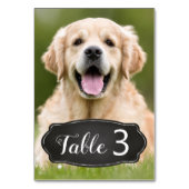 カスタム素朴写結婚真  テーブルナンバー (裏面)