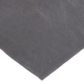 カスタム素朴黒Chalkboardモノグラムの名 ショートテーブルランナー (コーナー)