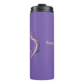 カスタム紫感動的熱タンブラー タンブラー (正面)