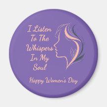 カスタム紫感動的磁石