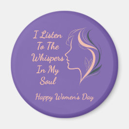 カスタム紫感動的磁石 マグネット