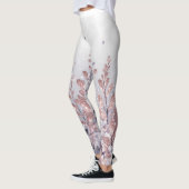 カスタム紫色の神秘的な藤のドリフト レギンス (左)