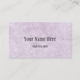 カスタム紫色ひび割れテクスチャ名刺 名刺