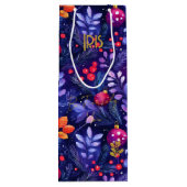 カスタム紫離れ抱き枕 ワインギフトバッグ (裏面)