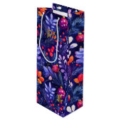 カスタム紫離れ抱き枕 ワインギフトバッグ (正面アングル)