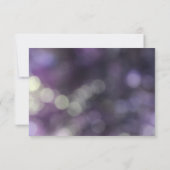 カスタム紫《写真》ぼけ味ライト&タイポグラフィ32 RSVP (裏面)