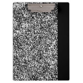 カスタム組版本ブラック/ホワイトスクール/先生 クリップボード (正面)