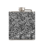 カスタム組版本ブラック/ホワイトスクール/先生 フラスク (裏面)