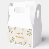 カスタム結婚はモダンエレガント フェイバーボックス (オープン)