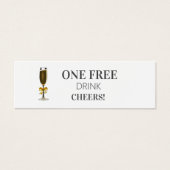 カスタム結婚シンプルチケット無料 (正面)