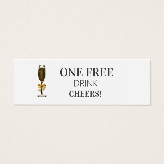 カスタム結婚シンプルチケット無料 (正面)