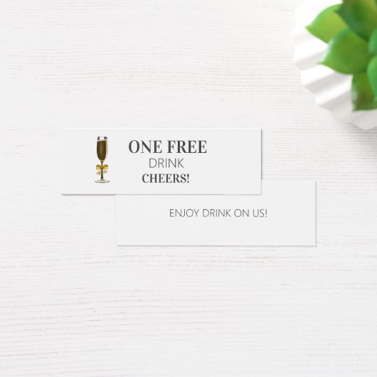 カスタム結婚シンプルチケット無料 (デスク)