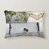 カスタム結婚写真枕、カスタム写真 アクセントクッション (正面)