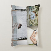 カスタム結婚写真枕、カスタム写真 アクセントクッション (正面(垂直))