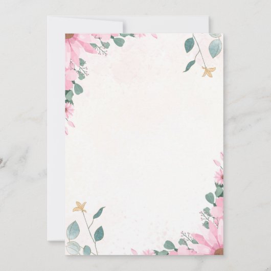 カスタム結婚式のお知らせ – 日付カードの保存 セーブザデート (裏面)