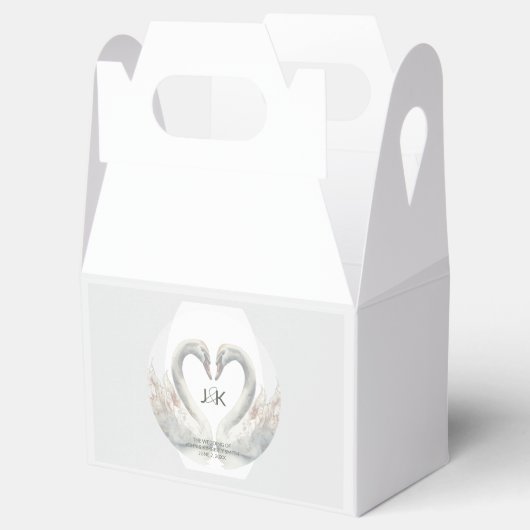 カスタム結婚式の引き出物箱 フェイバーボックス (オープン)