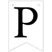 カスタム結婚空白の旗 バンティングフラッグ (第3の旗)