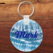 カスタム絞り染めキーチェーン キーホルダー (正面)