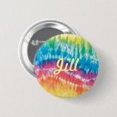 カスタム絞り染めボタン 缶バッジ (正面&裏面)