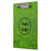 カスタム緑のロゴ クリップボード (左)