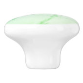 カスタム緑の大理石 セラミックノブ (側面)