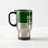 カスタム緑の賛美先生 トラベルマグ (左)