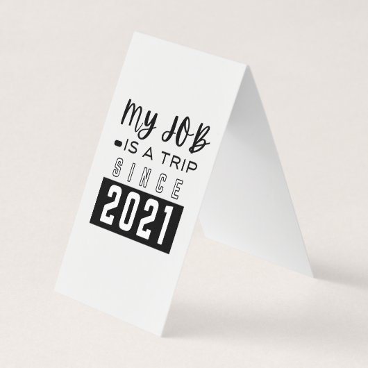 カスタム縦テント折り畳み名刺 名刺 (正面)