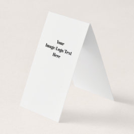 カスタム縦テント折り畳み名刺 名刺
