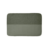カスタム縦割り苔グリーンバスマット バスマット (正面)