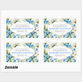 カスタム缶詰、ベーキング、または製品ラベル 長方形シール (シート)