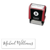 カスタム署名パーソナライズされた セルフインキングスタンプ (インサイチュ)