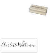 カスタム署名名スタンプ ラバースタンプ (押印)