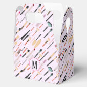 カスタム美しいのエレガントキラキラのメイクアップツール フェイバーボックス (オープン)