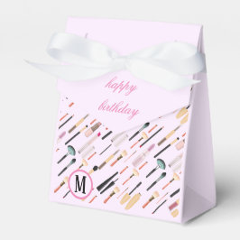 カスタム美しいのエレガントキラキラのメイクアップツール フェイバーボックス