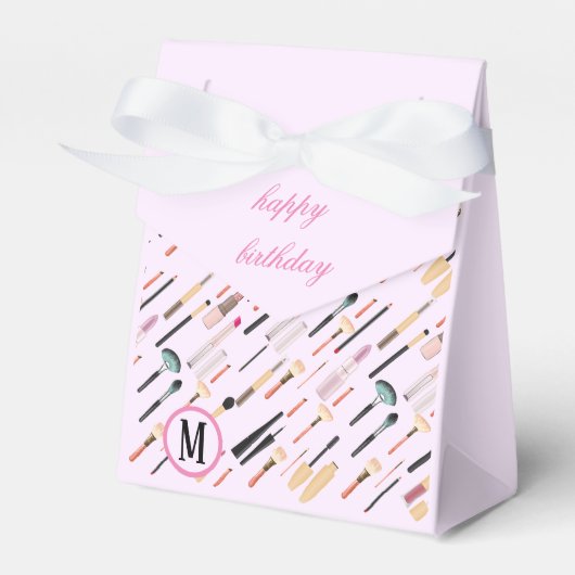 カスタム美しいのエレガントキラキラのメイクアップツール フェイバーボックス (正面サイド)