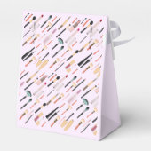 カスタム美しいのエレガントキラキラのメイクアップツール フェイバーボックス (裏面サイド)