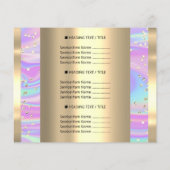 カスタム美しい名簿自筆証書 チラシ (裏面)