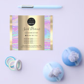 カスタム美しい名簿自筆証書 チラシ (シングル)