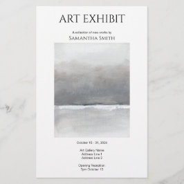 カスタム美術展広告展 チラシ